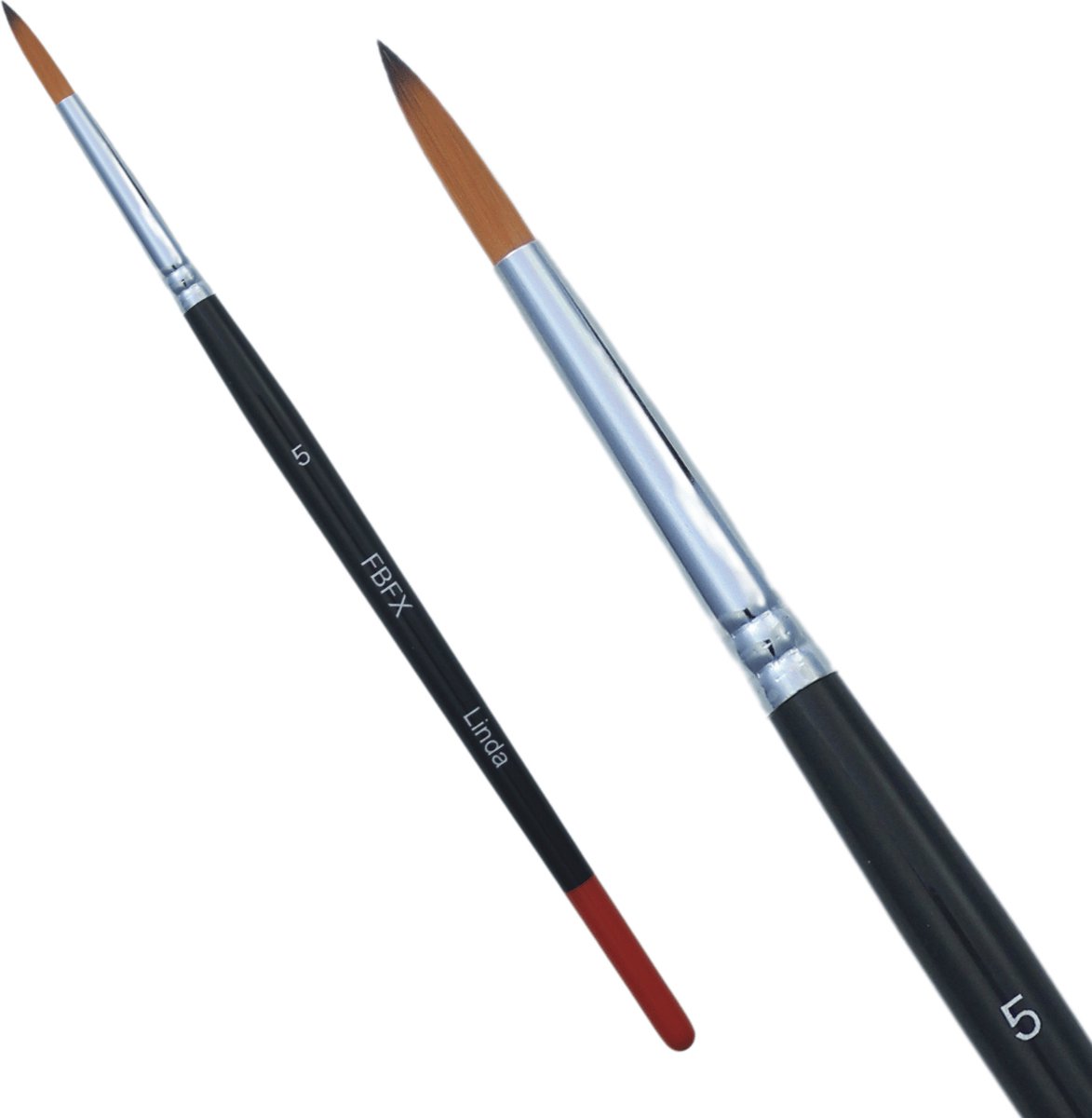   Schmink Penseel Linda 5 | Rond Penseel 5